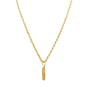 Diamond Memory Frame Pendant in 14k Gold 1.10 Ctw